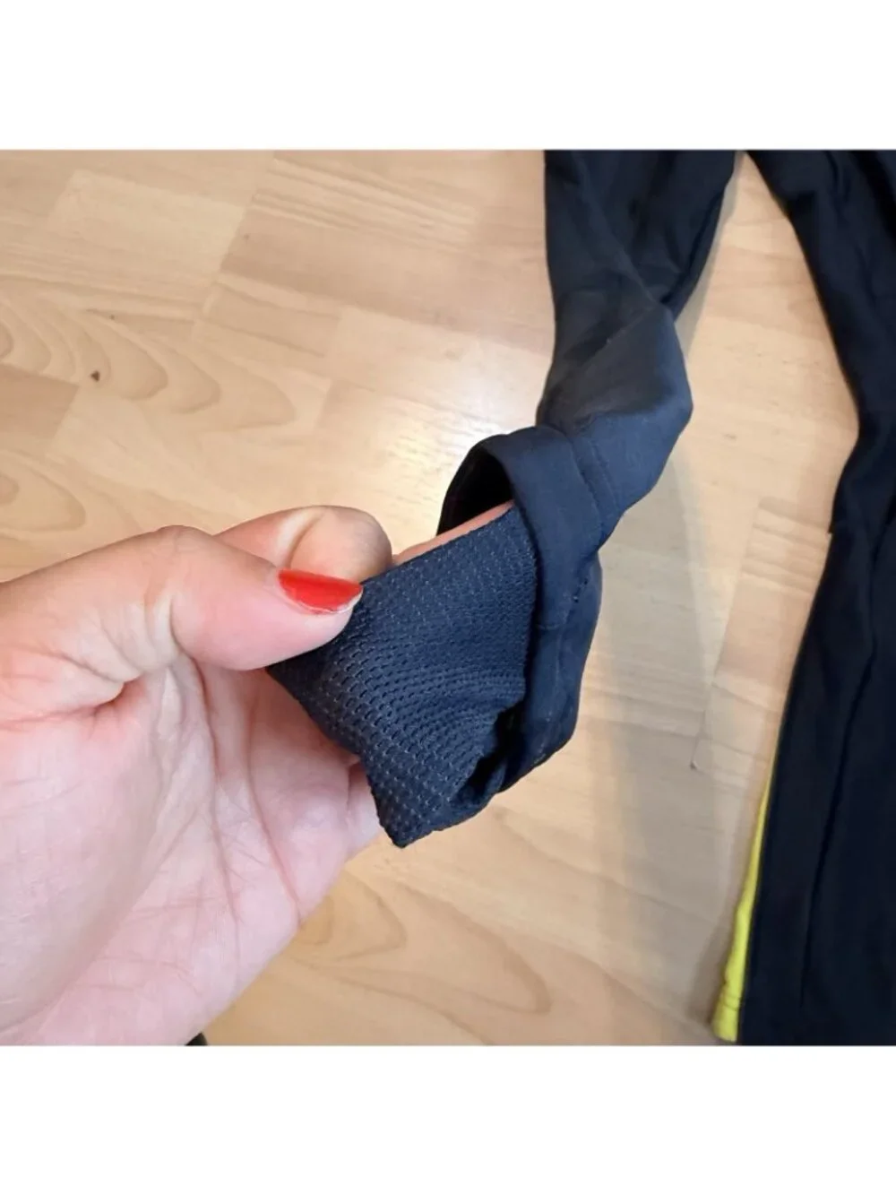 Rapha Cycling Suit Tights L Black Neon Stretch Unisex Compression Biking